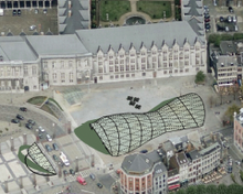 CD-Architecture & Expertise - Projet de capsule Llimac - Espace Tivoli à Liège